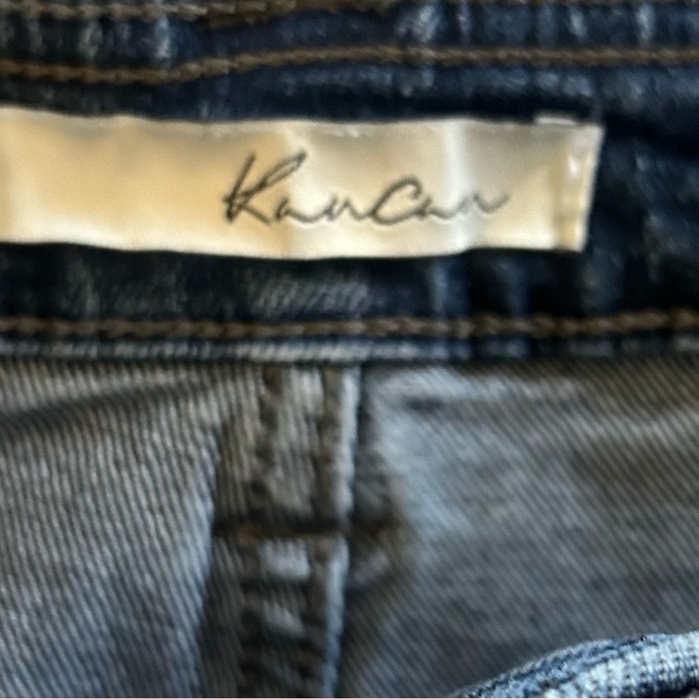 KanCan High Rise Slim Straight Cargo Sz 7 - Picture 5 of 5
